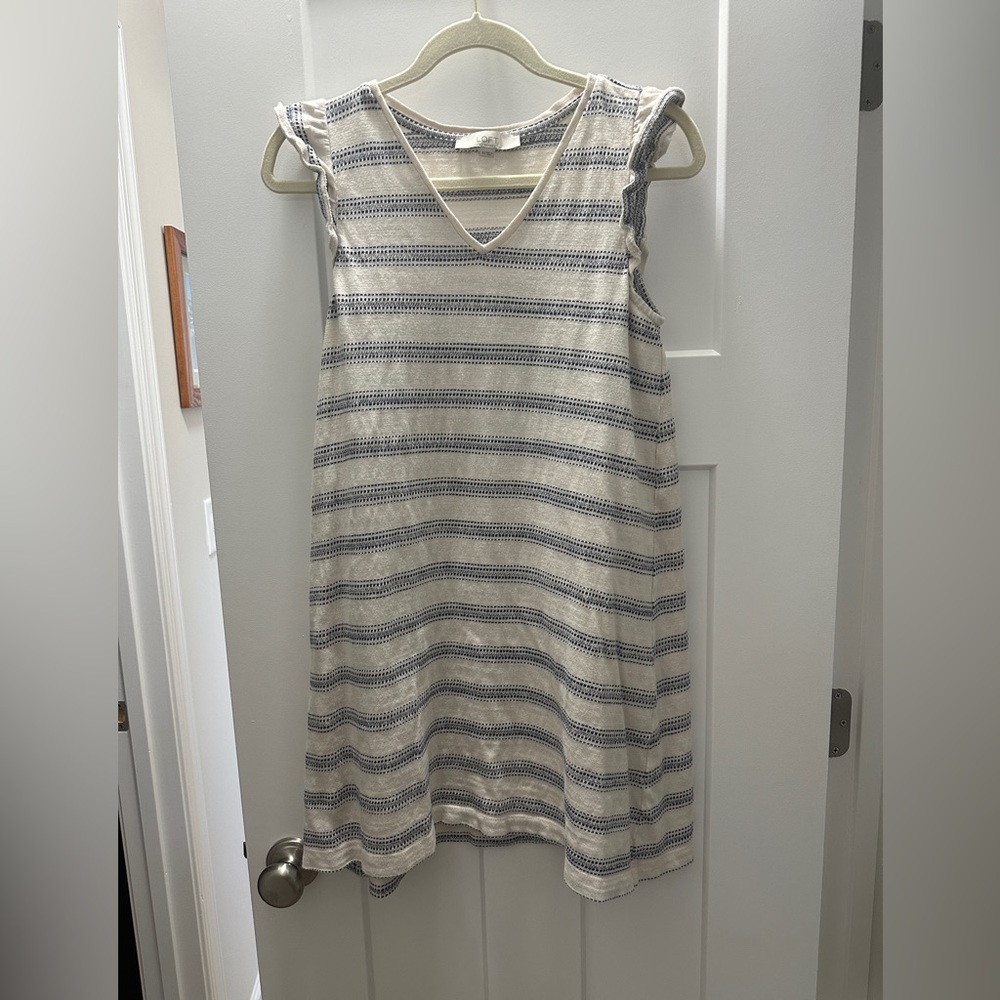 striped loft dress